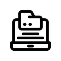 data storage line icon. Clean and minimalist icon for websites, mobile apps, presentations, and logos. Fully scalable and customizable for any project. vector