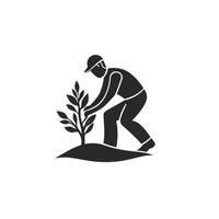 Soft Of Cultivator Design Element on White Background vector