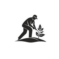 Modern Of Cultivator Illustration on White Background vector