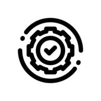 machine development line icon. Clean and minimalist icon for websites and mobile apps. vector