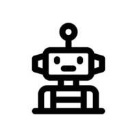 rebot line icon. Clean and minimalist icon for websites and mobile apps. vector