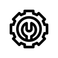 configuration line icon. Clean and minimalist icon for websites, mobile apps, presentations, and logos. Fully scalable and customizable for any project. vector