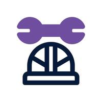 tool dual tone icon. Sleek and modern icon for websites and mobile apps. vector