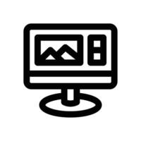 ui design line icon. Clean and minimalist icon for websites and mobile apps. vector