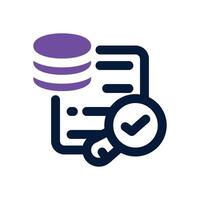 data analysis dual tone icon. Sleek and modern icon for websites, mobile apps, marketing materials, and corporate design. Fully scalable and ready to use. vector