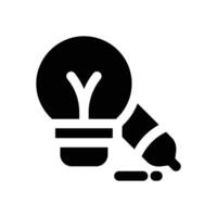 creative design glyph icon. Strong and solid icon for websites, mobile interfaces, presentations, and visual branding. High quality and easy to edit. vector