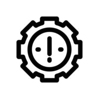 problem line icon. Clean and minimalist icon for websites and mobile apps. vector