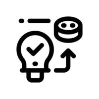 machine server line icon. Clean and minimalist icon for websites and mobile apps. vector