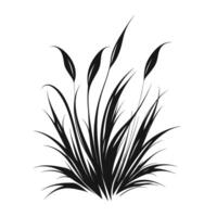 Creative Of Grass Illustration with Subtle Texture vector
