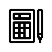 accountant line icon. Clean and minimalist icon for websites and mobile apps. vector