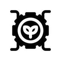 farming machine glyph icon. Strong and solid icon for websites and mobile apps. vector