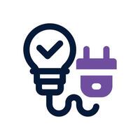innovation dual tone icon. Sleek and modern icon for websites and mobile apps. vector