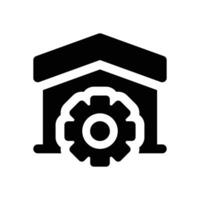 home control glyph icon. Strong and solid icon for websites and mobile apps. vector