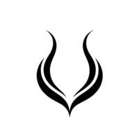 Minimalist Of Horn Illustration in HD Quality vector