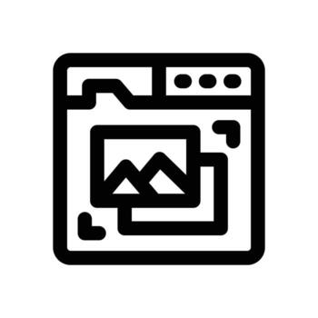 avance línea icono. limpiar y minimalista icono para sitios web y móvil aplicaciones vector