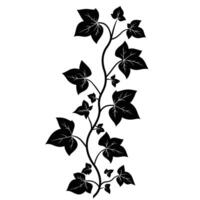 Abstract Of Ivy Isolated Clipart in HD Quality vector
