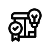 originality line icon. Clean and minimalist icon for websites and mobile apps. vector