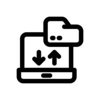 data governance line icon. Clean and minimalist icon for websites and mobile apps. vector