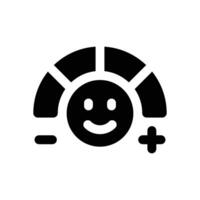 positive glyph icon. Strong and solid icon for websites and mobile apps. vector