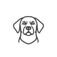 Abstract Of Labrador Design Element in HD Quality vector