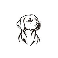 Hand-Drawn Of Labrador Icon Set in HD Quality vector