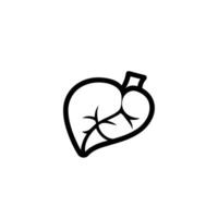 Creative Of Lip Design Element on White Background vector