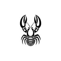 Hand-Drawn Of logobster Graphic Template for Branding vector