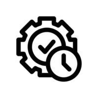 effective line icon. Clean and minimalist icon for websites and mobile apps. vector