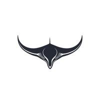 Realistic Of Manta Isolated Clipart with Clean Style vector