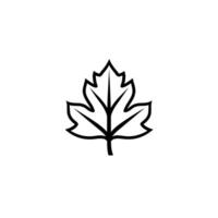 Soft Of Maple Illustration with Subtle Texture vector