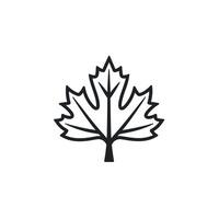Modern Of Maple Illustration with Subtle Texture vector