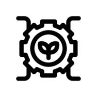 farming machine line icon. Clean and minimalist icon for websites and mobile apps. vector