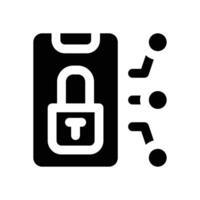 smartphone glyph icon. Strong and solid icon for websites, mobile interfaces, presentations, and visual branding. High quality and easy to edit. vector