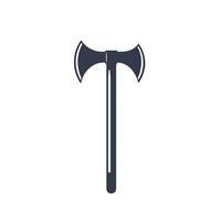 Modern Of Mattock Icon Set with Subtle Texture vector
