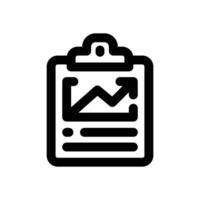 clipboard line icon. Clean and minimalist icon for websites and mobile apps. vector
