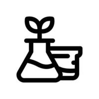 biotechnology line icon. Clean and minimalist icon for websites and mobile apps. vector