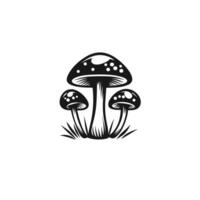 Hand-Drawn Of Mushroom Icon Set in HD Quality vector