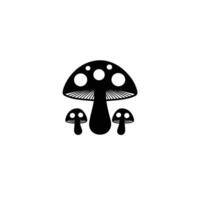 Soft Of Mushroom Graphic Template for Branding vector