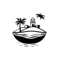 Elegant Of Sand Design Element in HD Quality vector