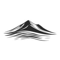 Soft Of Sand Design Element on White Background vector