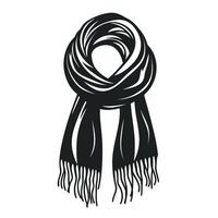 Soft Of Scarves Graphic Template for Branding vector