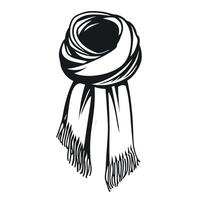 Minimalist Of Scarves Graphic Template in HD Quality vector