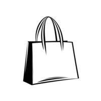 Minimalist Of Shoping Isolated Clipart in HD Quality vector