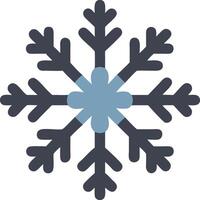 Snowflake illustration icon vector