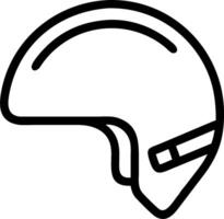 A helmet icon illustration vector