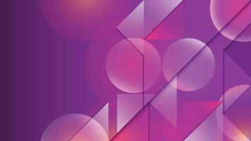 Modern purple abstract background featuring geometric shapes gradients and glowing elements in a luxury style vector