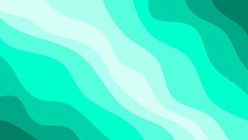 Abstract teal wave pattern background. Elegant fluid or dynamic design vector