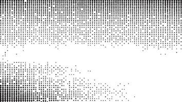High contrast black and white diagonal pixel pattern with noise vector