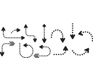 Arrow Icon Set Arrows for UI vector