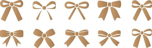 gradient ribbon design vector